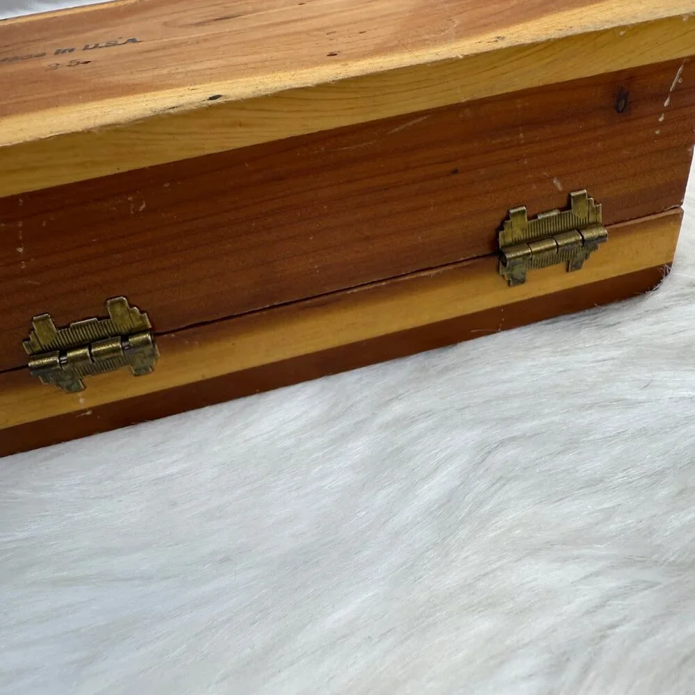 Vintage Central City, Colorado Wooden Box w/ Horse Made in USA